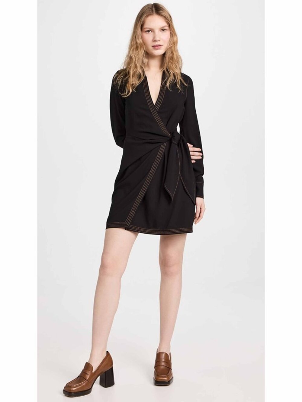 Veronica Beard Lavella Dress Size 4 Black